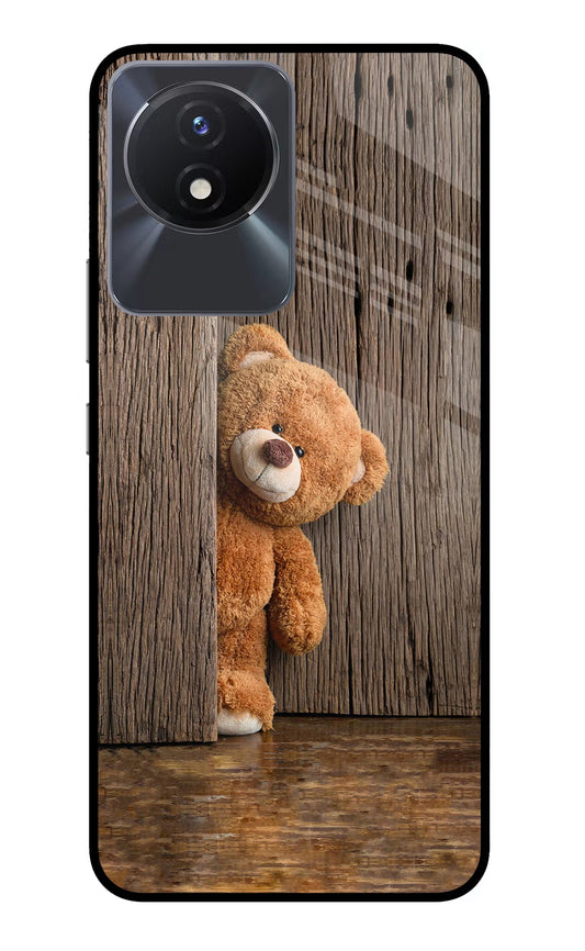 Teddy Wooden Vivo Y02/Y02T Glass Case
