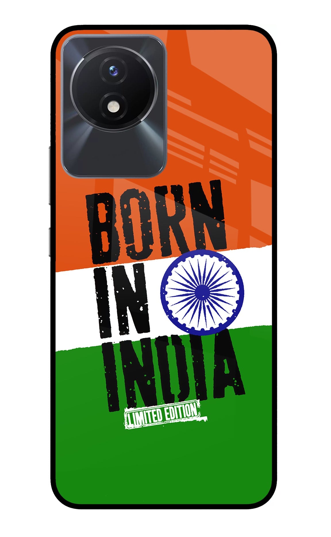 Born in India Vivo Y02/Y02T Back Cover