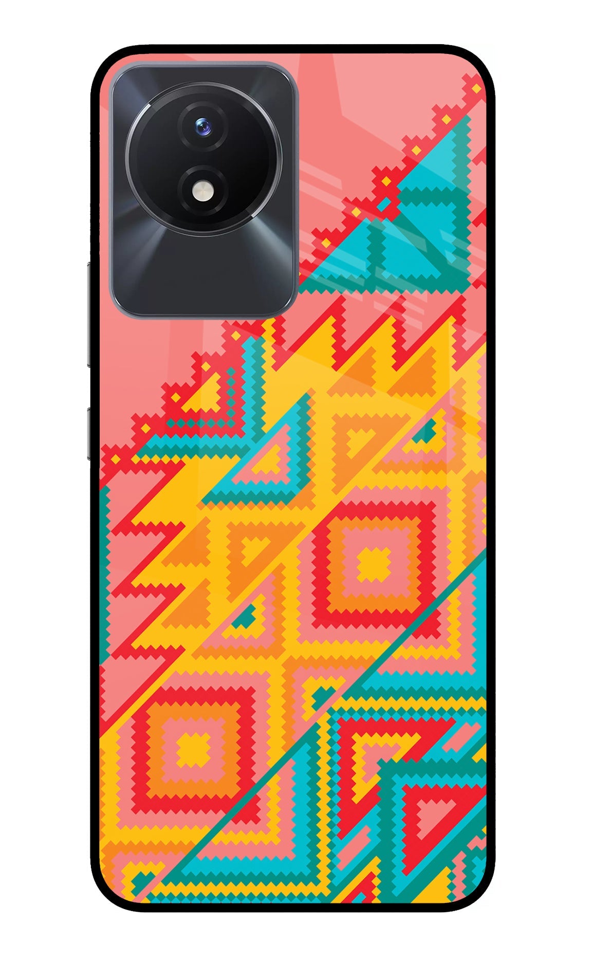 Aztec Tribal Vivo Y02/Y02T Back Cover