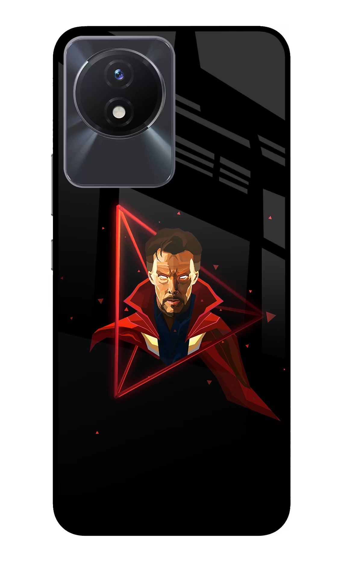 Doctor Ordinary Vivo Y02/Y02T Glass Case Back Cover by Casekaro