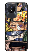 Naruto Character Vivo Y02/Y02T Glass Case