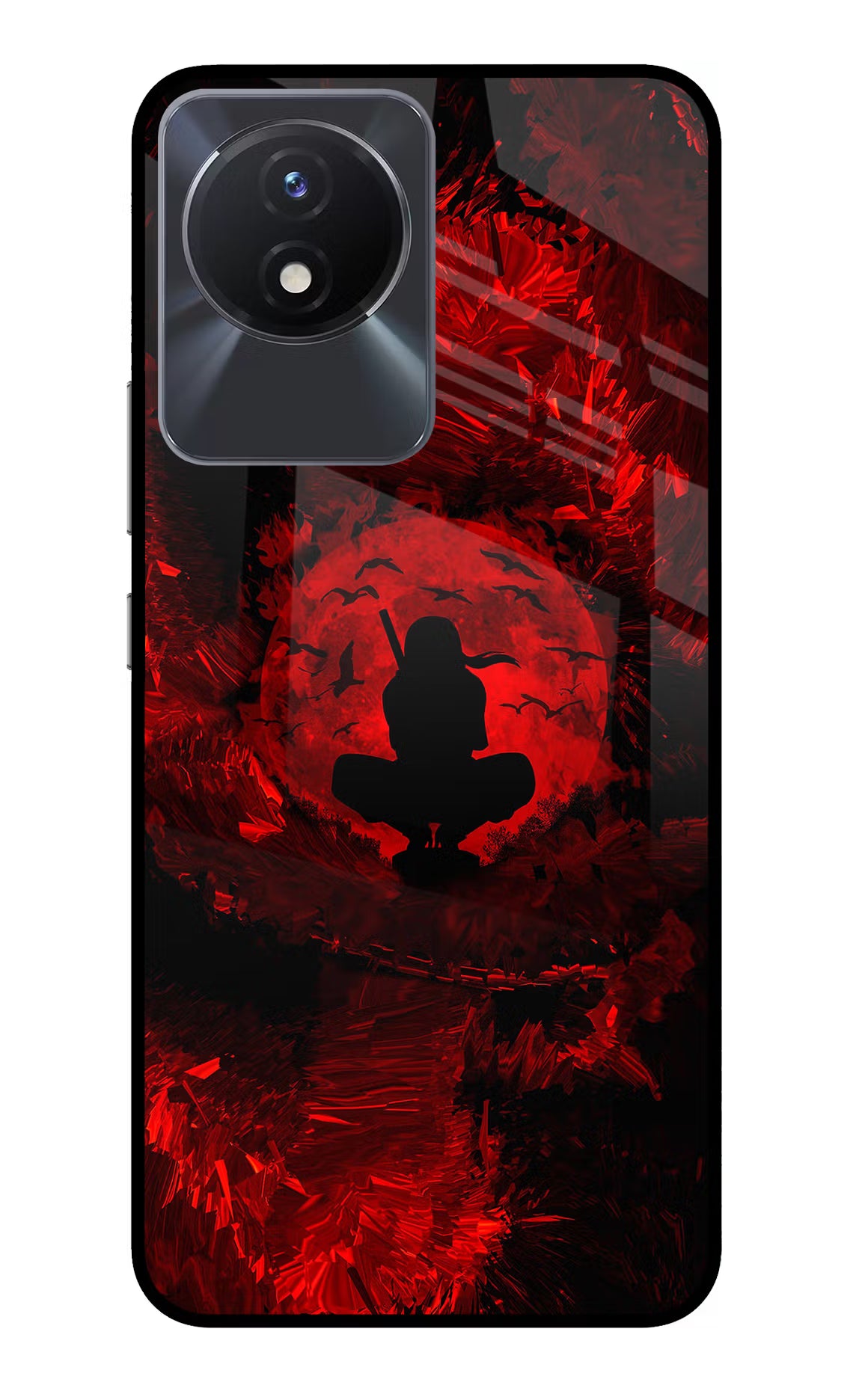 Itachi Uchiha Vivo Y02/Y02T Glass Case