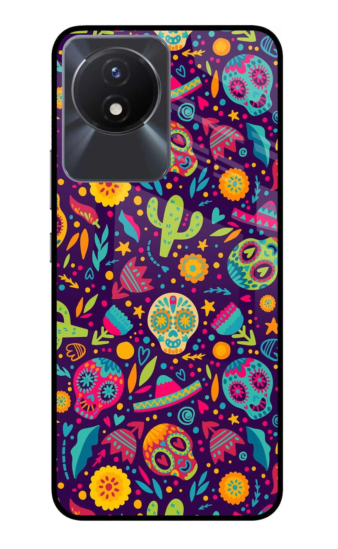 Mexican Design Vivo Y02/Y02T Back Cover