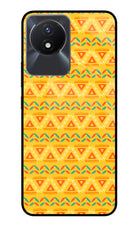 Tribal Pattern Vivo Y02/Y02T Glass Case