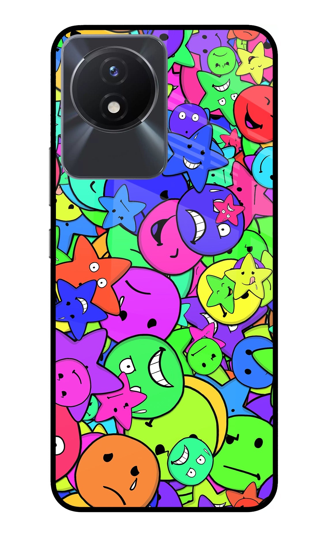 Fun Doodle Vivo Y02/Y02T Back Cover