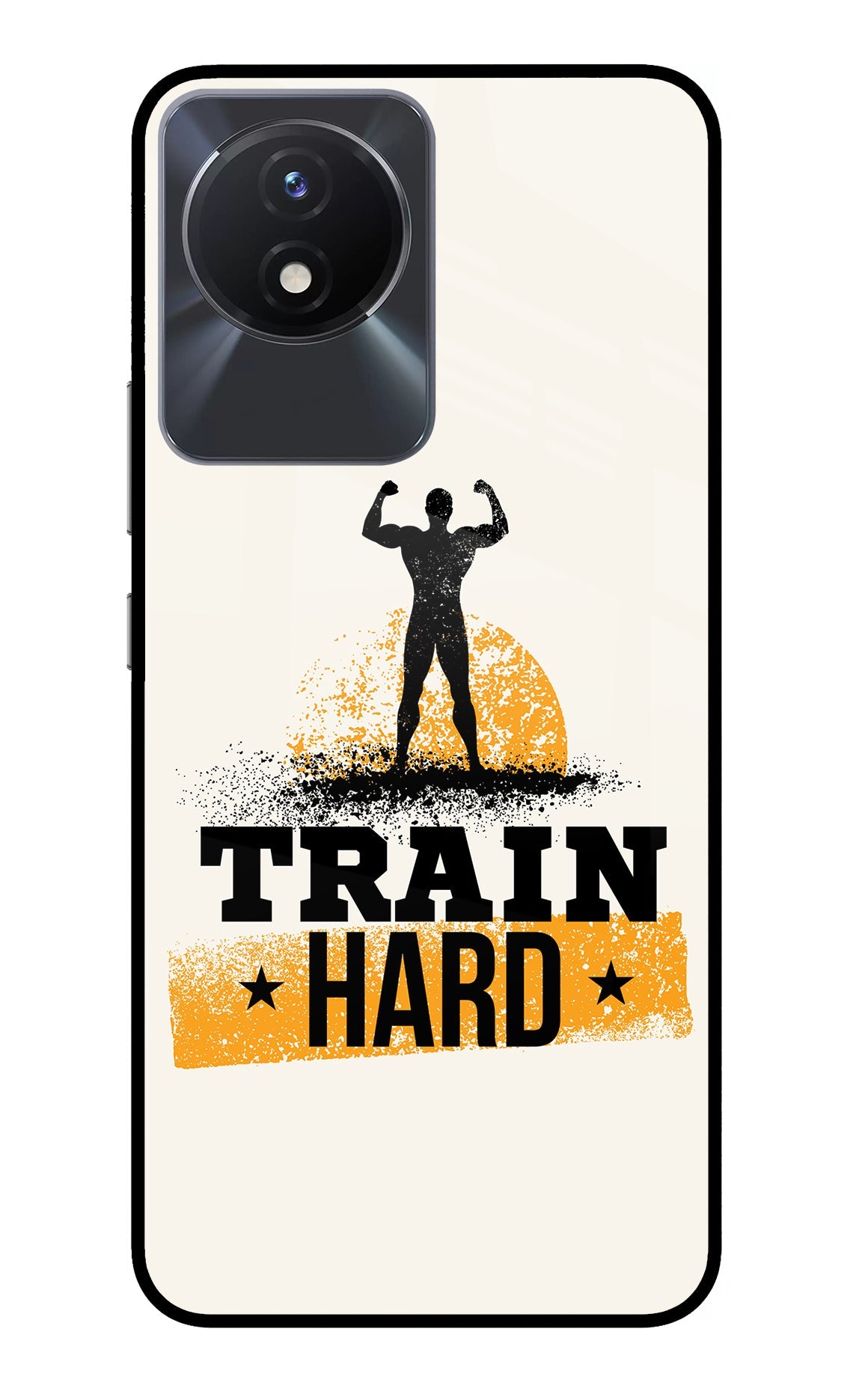 Train Hard Vivo Y02/Y02T Back Cover