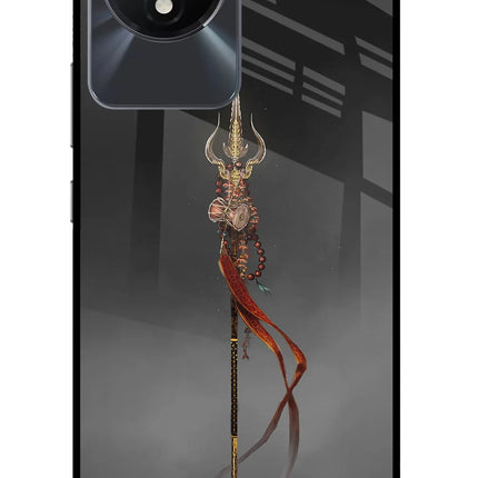Shiv Trishul Vivo Y02/Y02T Glass Case