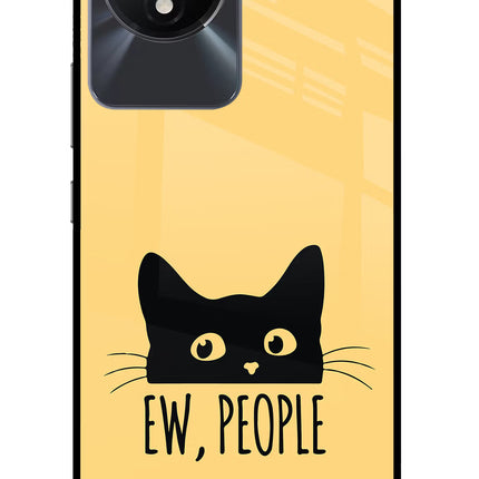 Ew People Catitude Vivo Y02/Y02T Glass Case