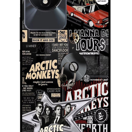 Arctic Monkeys Vivo Y02/Y02T Glass Case