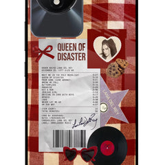 Queen of Disaster Vivo Y02/Y02T Glass Case