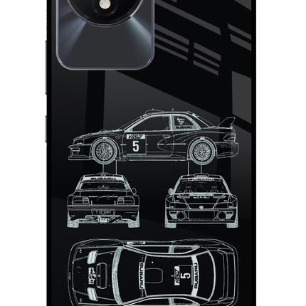 WRC'99 Vivo Y02/Y02T Glass Case