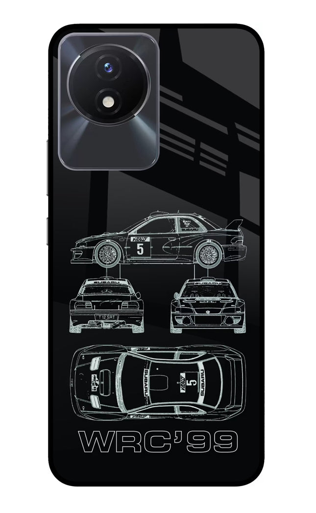 WRC'99 Vivo Y02/Y02T Glass Case