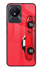 Red Velocity Vivo Y02/Y02T Glass Case