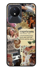Capricorn Zodiac Vivo Y02/Y02T Glass Case