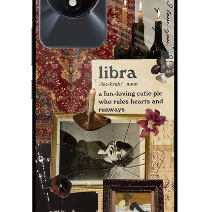 Libra Zodiac Vivo Y02/Y02T Glass Case