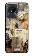 Virgo Zodiac Vivo Y02/Y02T Glass Case