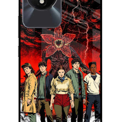 Ordinary Things Characters Vivo Y02/Y02T Glass Case