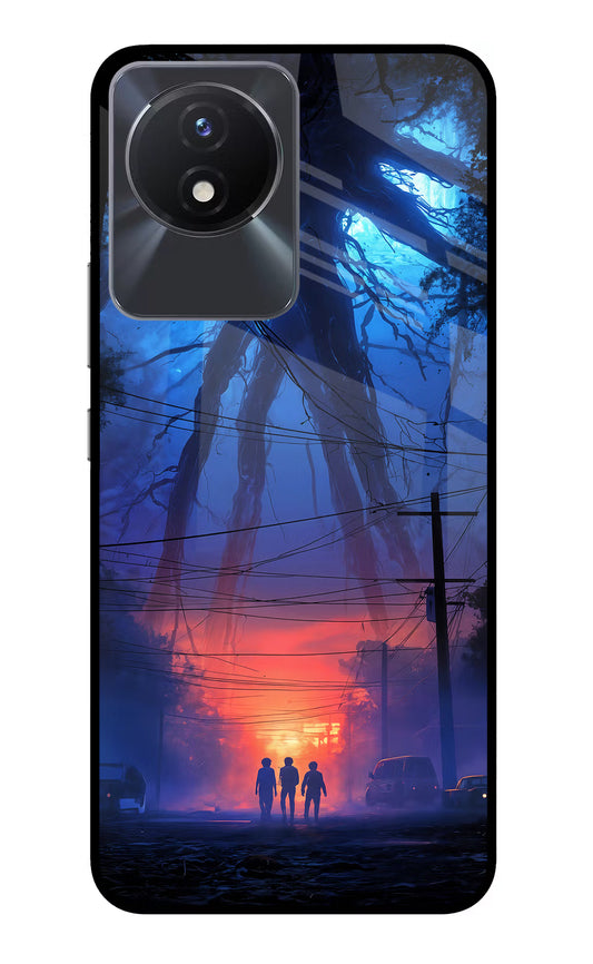 Ordinary Things Shadow Vivo Y02/Y02T Glass Case