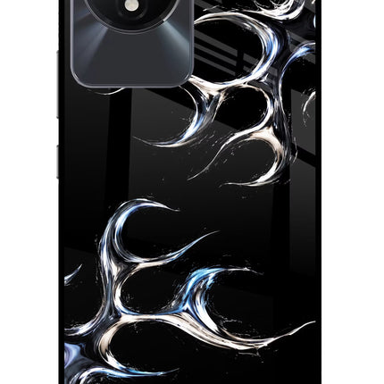 Chrome Tribal Vivo Y02/Y02T Glass Case
