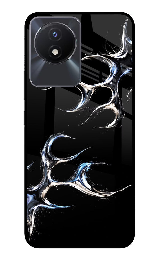 Chrome Tribal Vivo Y02/Y02T Glass Case