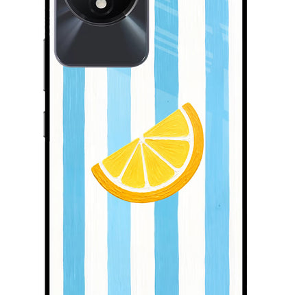 Summer Lemon Vivo Y02/Y02T Glass Case