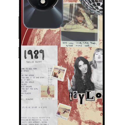 Taylor Swift Vivo Y02/Y02T Glass Case
