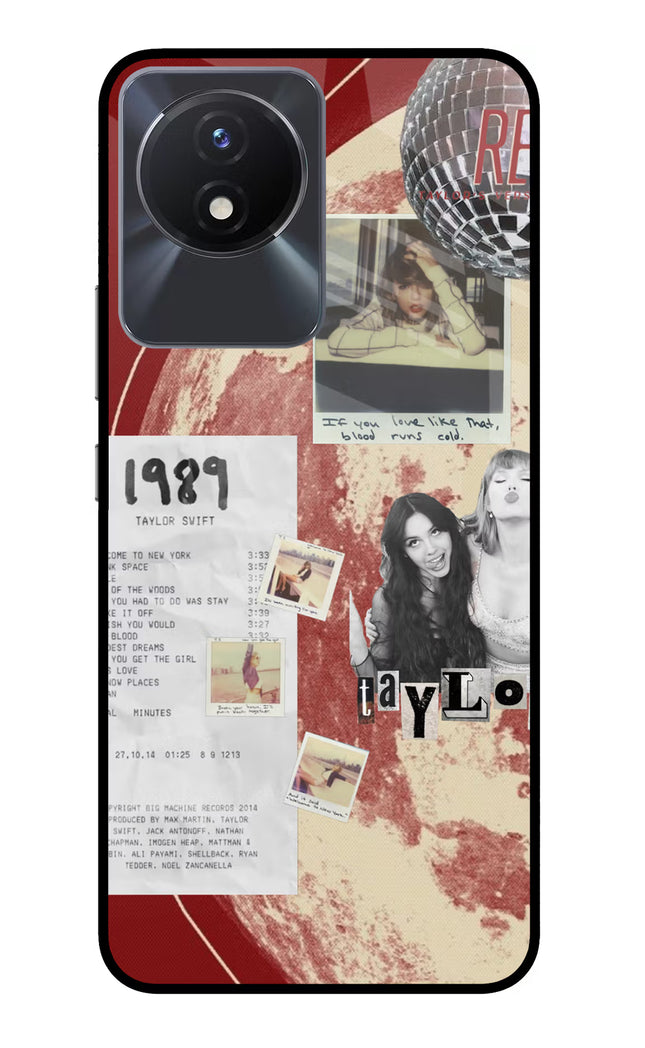 Taylor Swift Vivo Y02/Y02T Glass Case