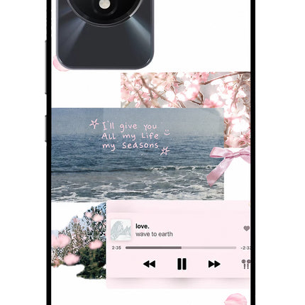 Wave to earth Vivo Y02/Y02T Glass Case
