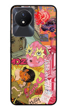 Funkover Vivo Y02/Y02T Glass Case
