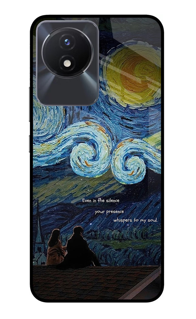 Softcore Vivo Y02/Y02T Glass Case
