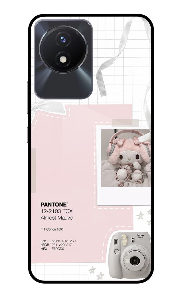 Pantone Asthetic Vivo Y02/Y02T Glass Case
