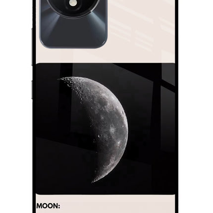 Moon Phase Vivo Y02/Y02T Glass Case
