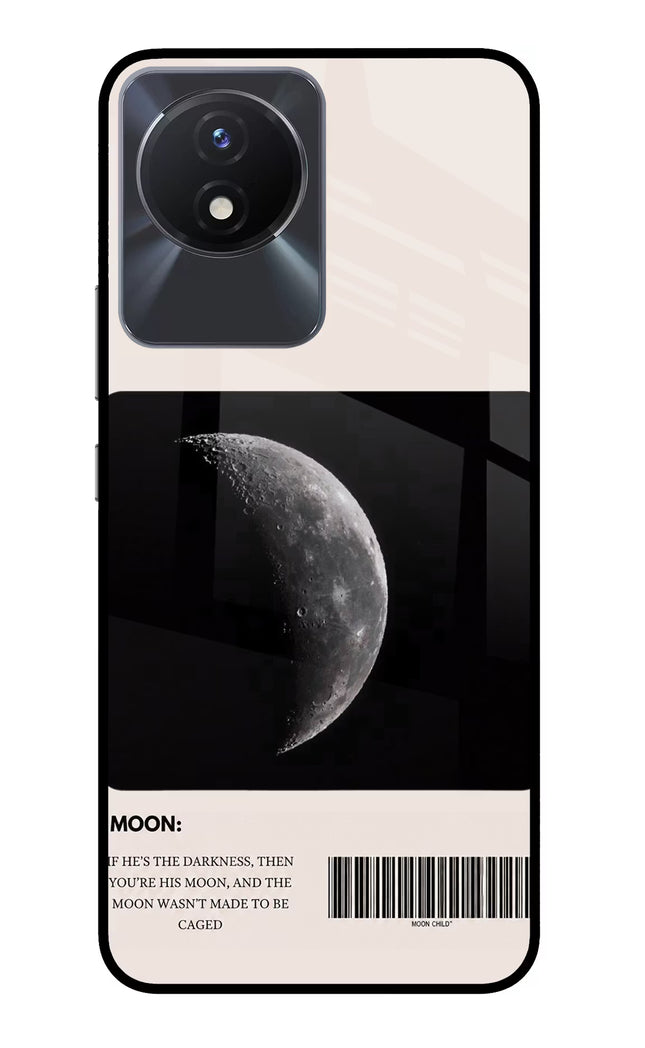 Moon Phase Vivo Y02/Y02T Glass Case