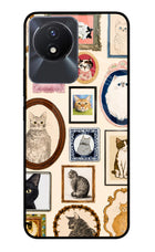 Mirror Cats Vivo Y02/Y02T Glass Case
