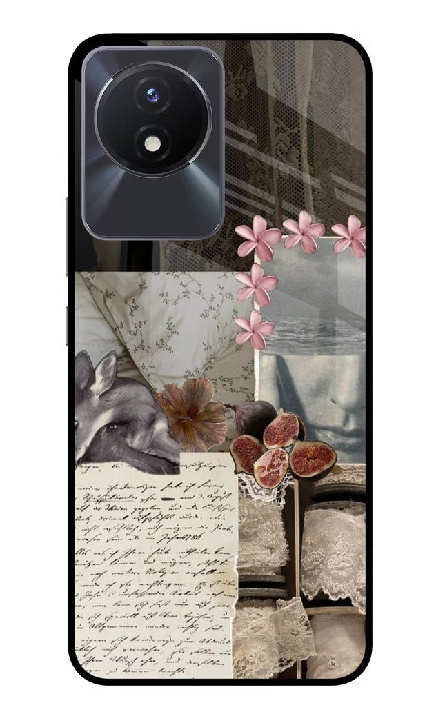 Midnight Sky Vivo Y02/Y02T Glass Case