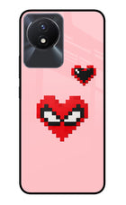 Gwen Heart Vivo Y02/Y02T Glass Case