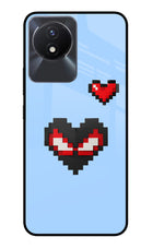 Peter Heart Vivo Y02/Y02T Glass Case
