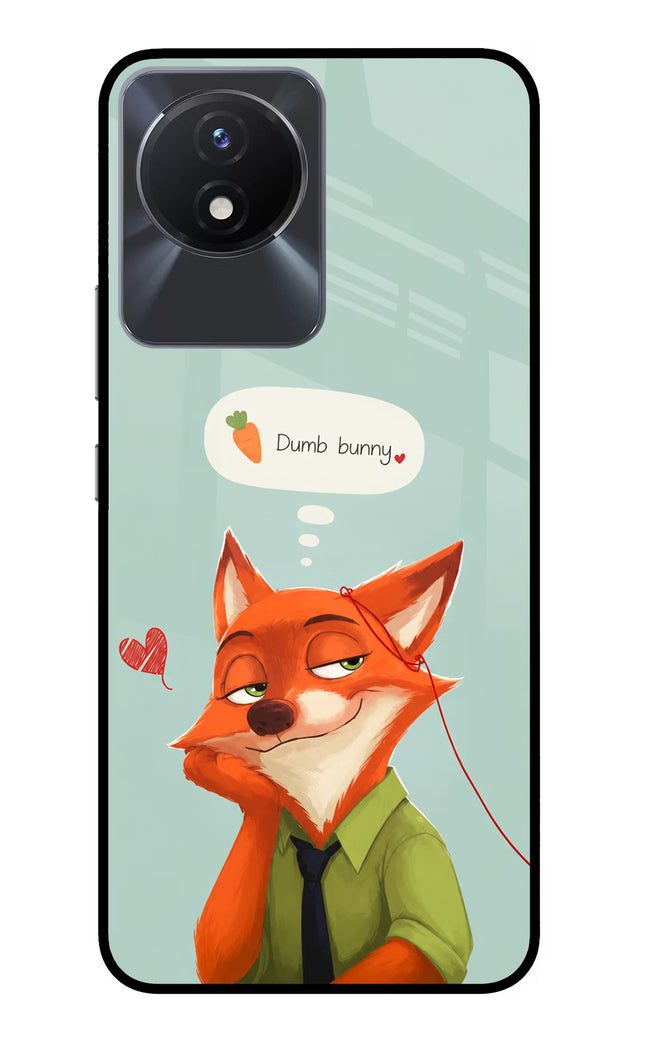 Nick Charm Vivo Y02/Y02T Glass Case