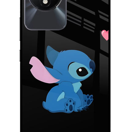 Stitch Crush Vivo Y02/Y02T Glass Case