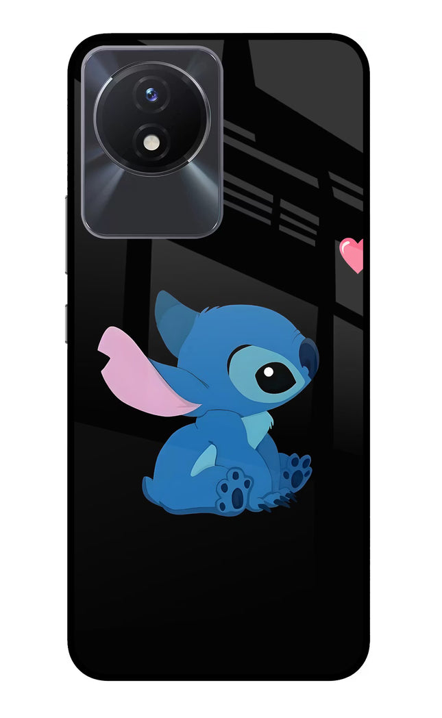 Stitch Crush Vivo Y02/Y02T Glass Case