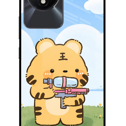 Tiger Treat Vivo Y02/Y02T Glass Case