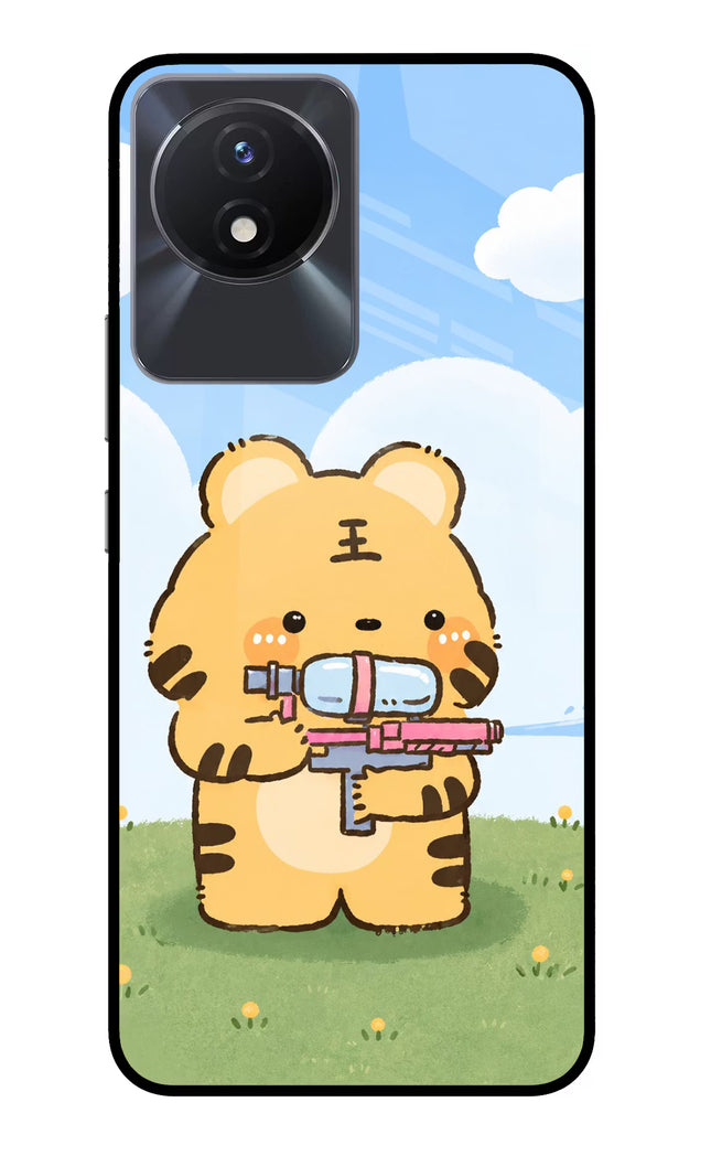Tiger Treat Vivo Y02/Y02T Glass Case