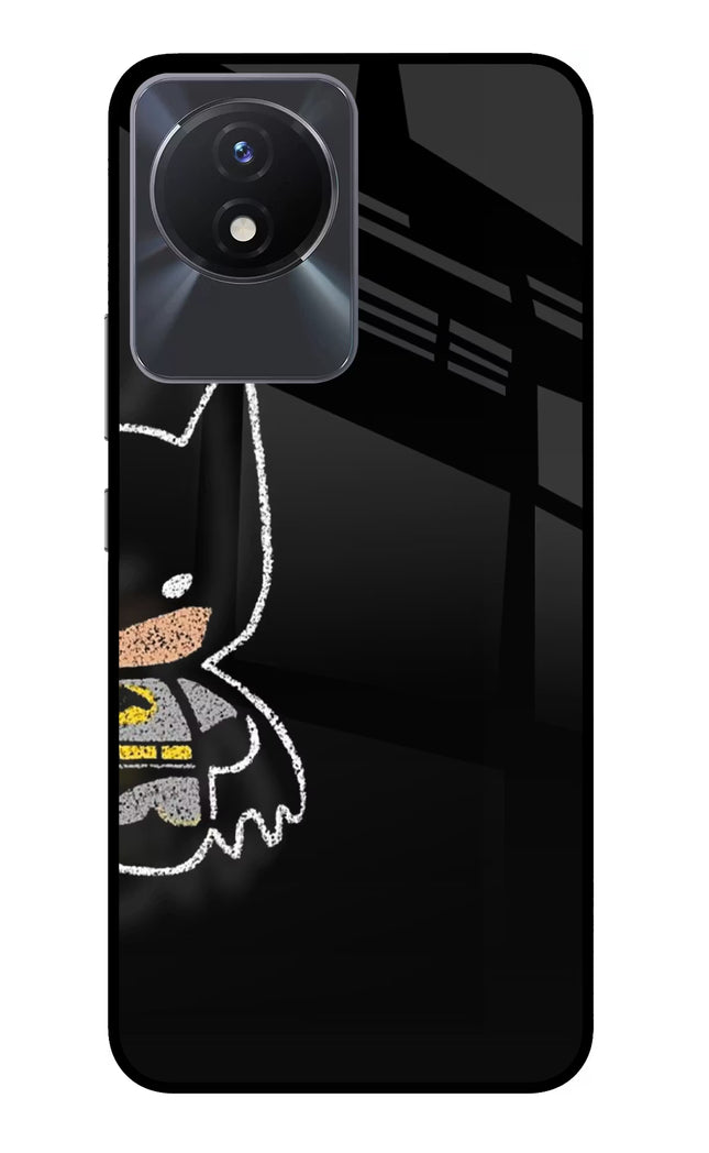 Bat Kitty Vivo Y02/Y02T Glass Case