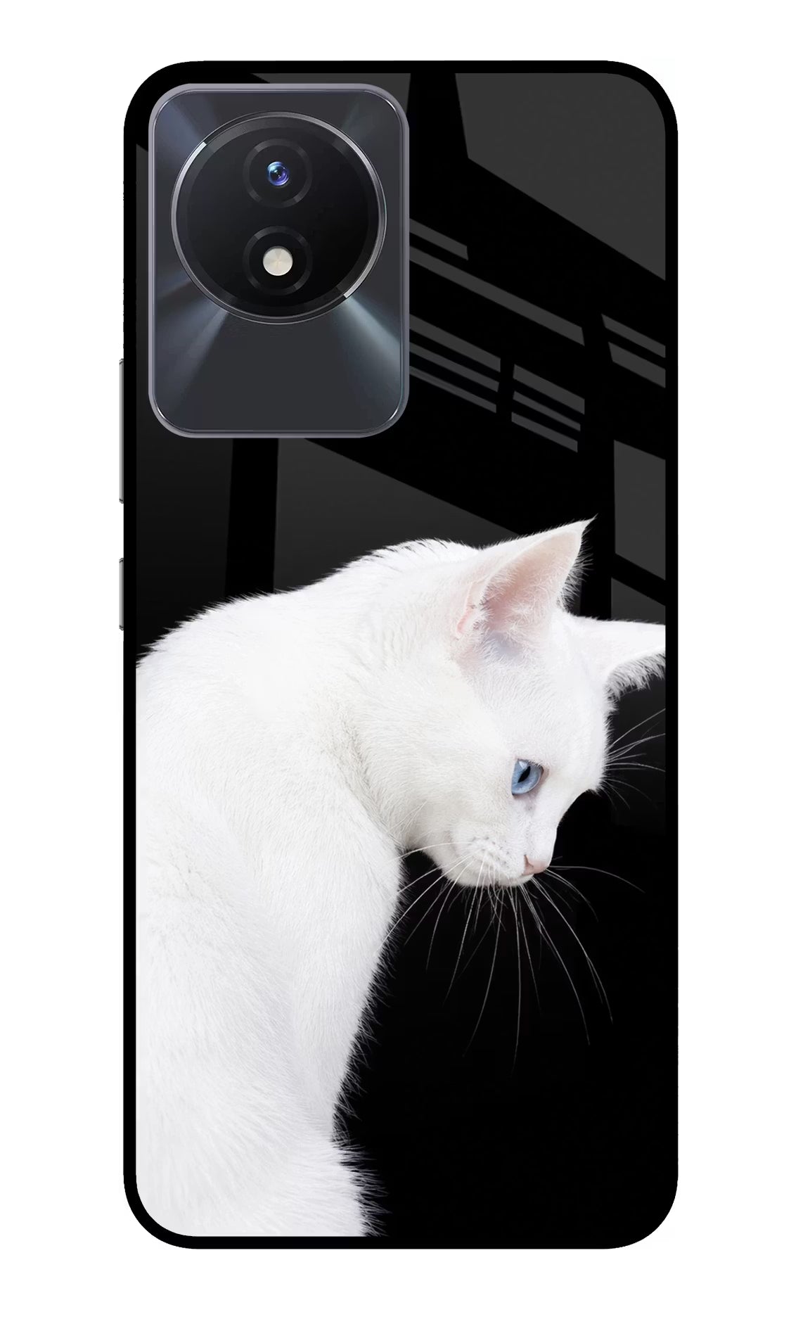 Snow Gaze Vivo Y02/Y02T Glass Case