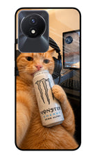 Gamer Cat Energy Vivo Y02/Y02T Glass Case