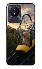 Rollercoaster Dog Vivo Y02/Y02T Glass Case
