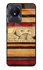 Vinyl Stripes Vivo Y02/Y02T Glass Case