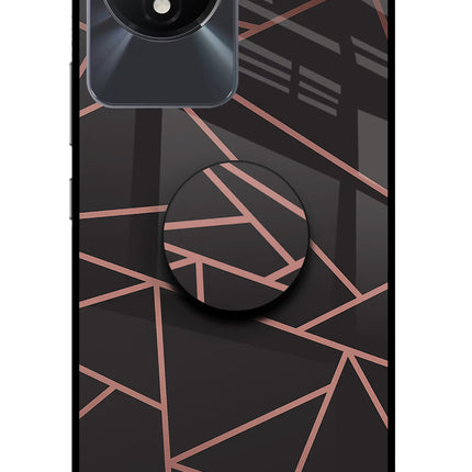 Geometric Pattern Vivo Y02/Y02T Pop Case by Casekaro
