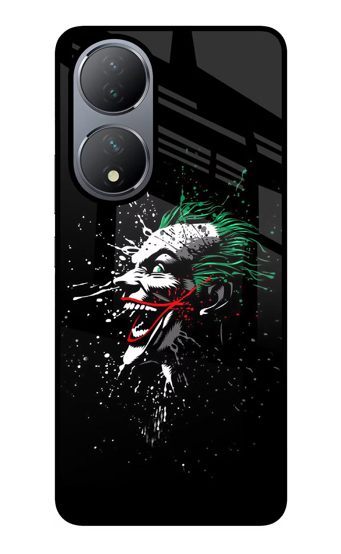 Joker Vivo Y100 Glass Case Back Cover by Casekaro