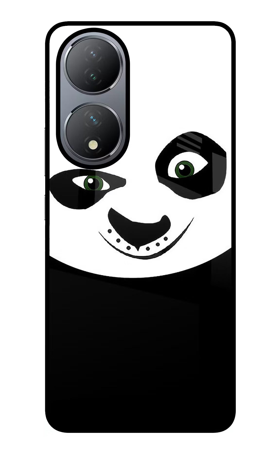 Panda Vivo Y100 Glass Case Back Cover by Casekaro
